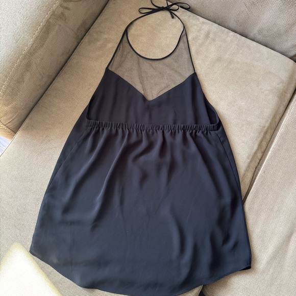 Aritzia Babaton | Mesh Halter Neck Top - Picture 3 of 4